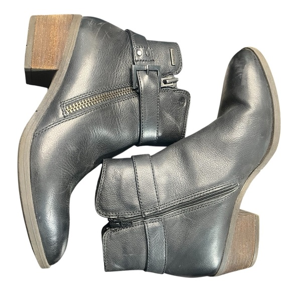 Josef Seibel size 40 (womens9-9.5) black ankle booties - Picture 5 of 11